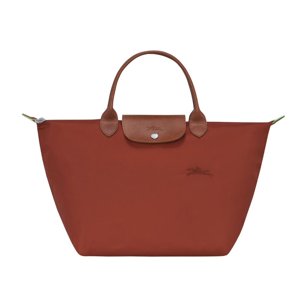Longchamp Le Pliage Green Medium Handbag Chestnut