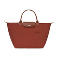 Longchamp Le Pliage Green Medium Handbag Chestnut