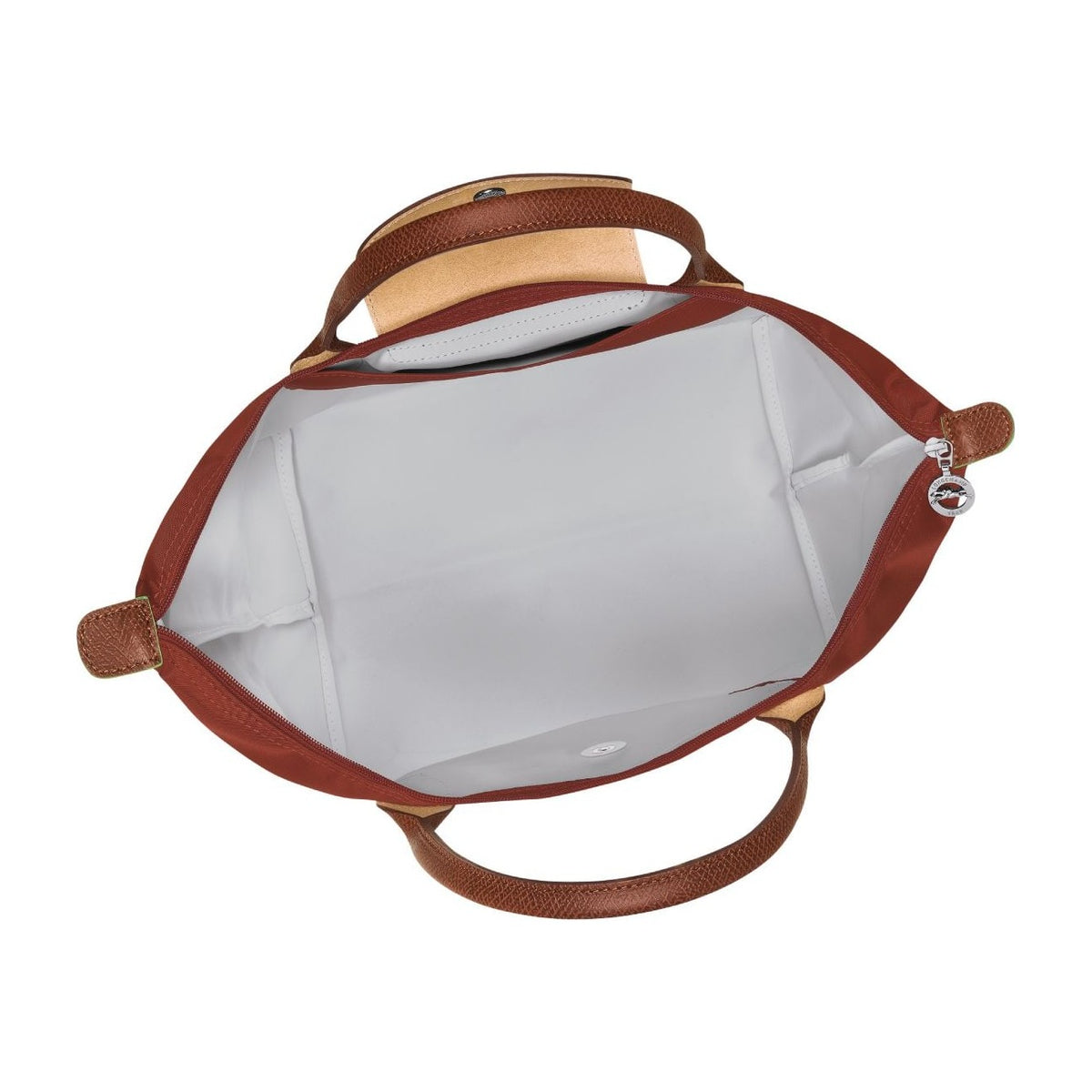 Longchamp Le Pliage Green Medium Handbag Chestnut