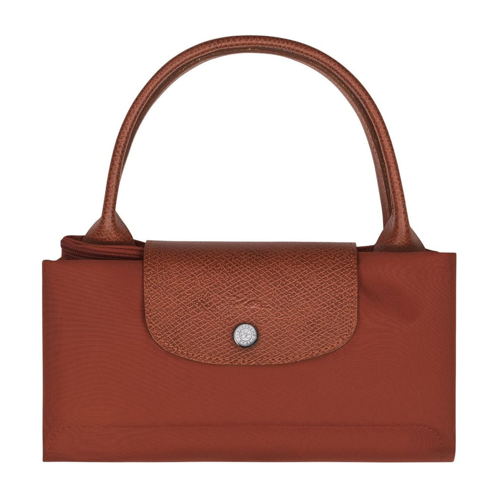 Longchamp Le Pliage Green Medium Handbag Chestnut