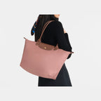 Longchamp Le Pliage Original Large Tote Bag Pink Tea