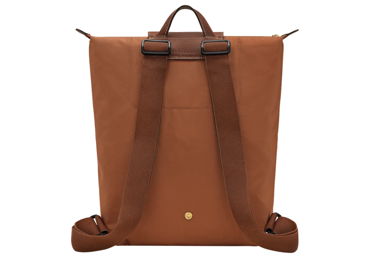 Longchamp Le Pliage Original Medium Backpack Cognac