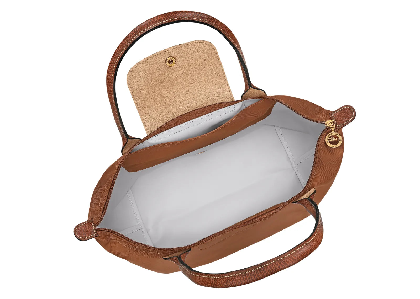 Longchamp Le Pliage Original Medium Tote Bag Cognac