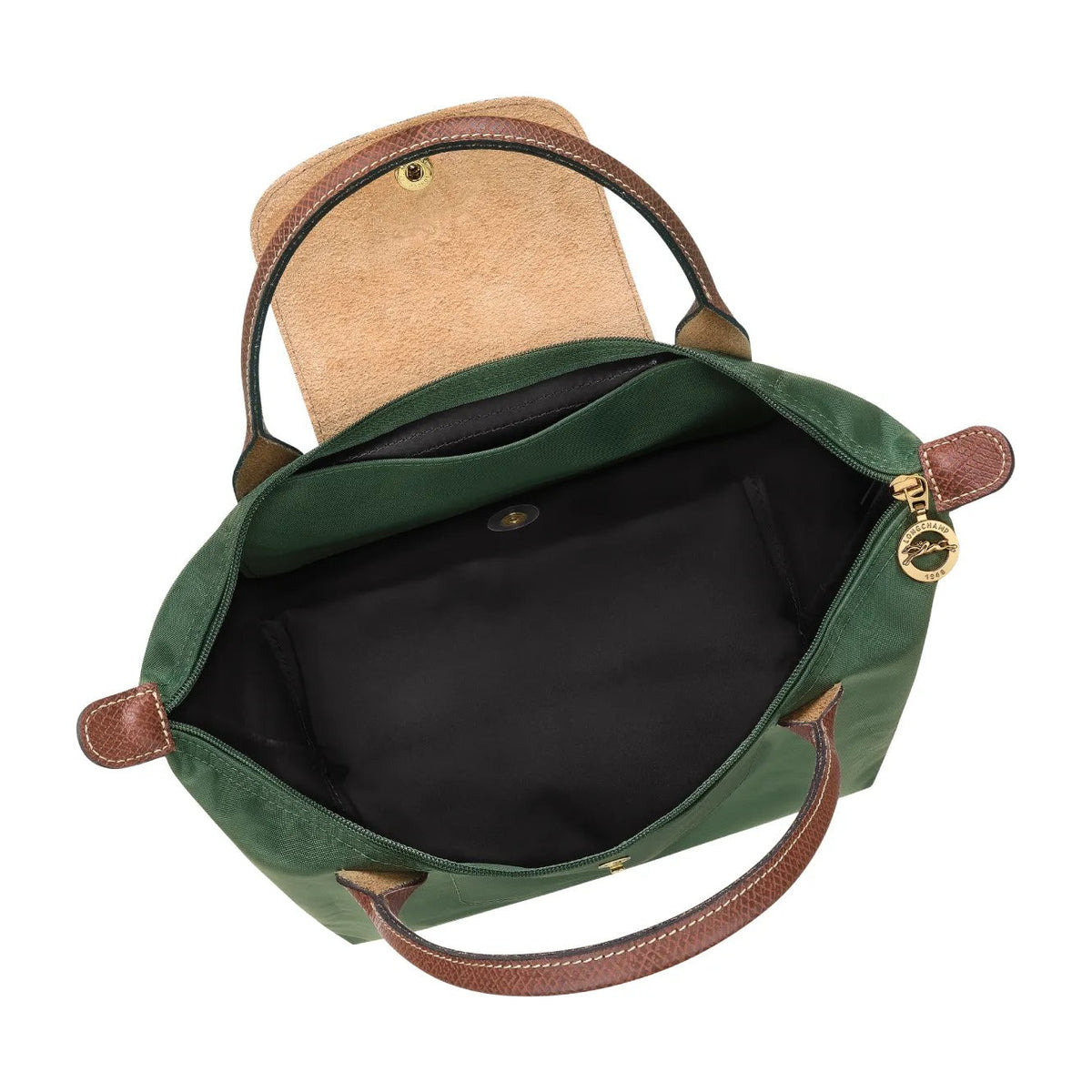 Longchamp Le Pliage Original Small Handbag British Green