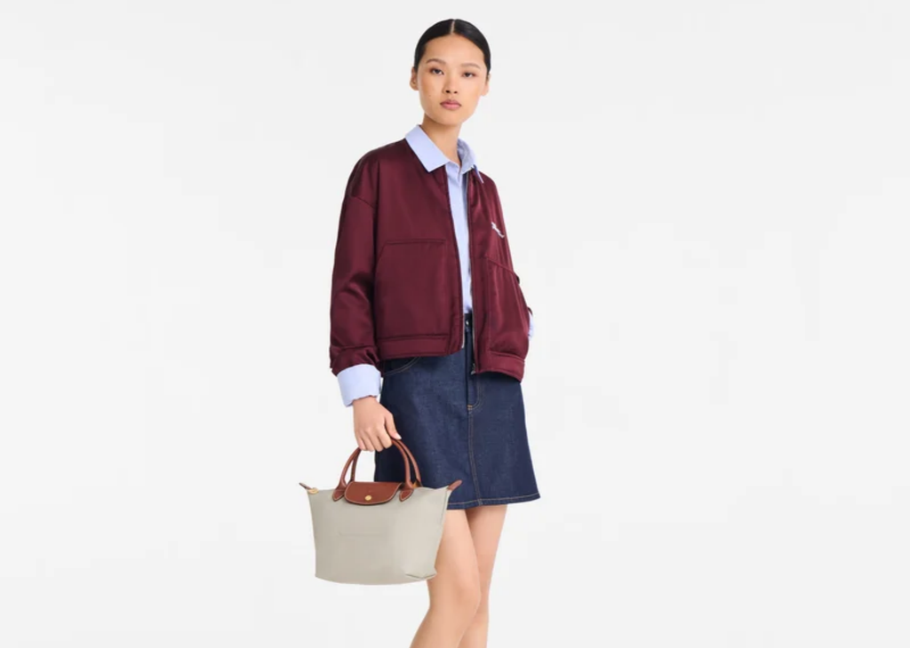 Longchamp Le Pliage Original Small Handbag Pebble