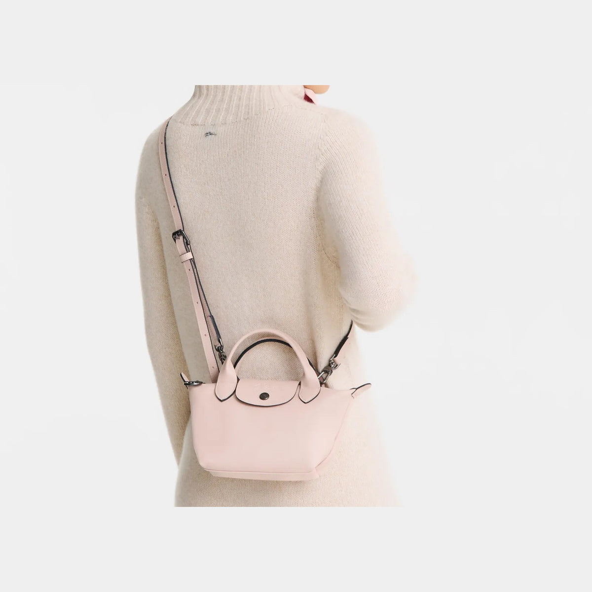 Longchamp Le Pliage Xtra XS Handbag Nude