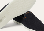 Loro Piana Venice Walk Loafer Suede Blue Navy