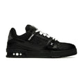 Louis Vuitton Trainer Black Embossed Monogram
