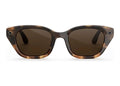 Meta Capri AI Smart Glasses Polarized Brown Lens Espresso Tortoise