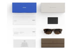 Meta Capri AI Smart Glasses Polarized Brown Lens Espresso Tortoise