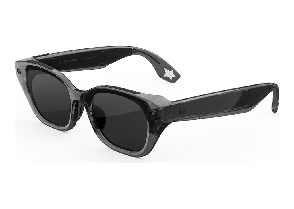 Meta Capri LISA Edition AI Smart Glasses Grey Lens Eclipse