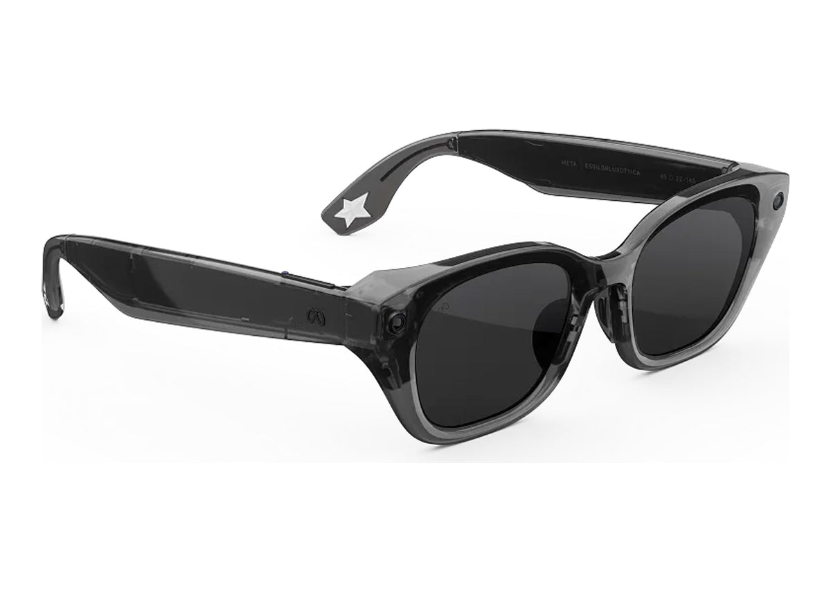 Meta Capri LISA Edition AI Smart Glasses Grey Lens Eclipse