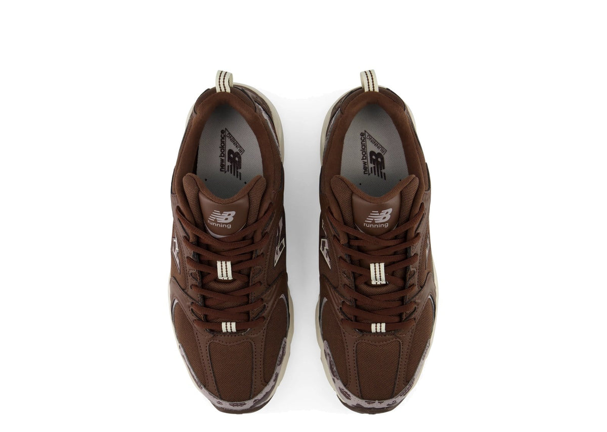 New Balance 530 Brown Cow Print