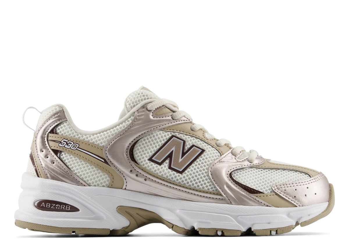 New Balance 530 Cream Beige Metallic