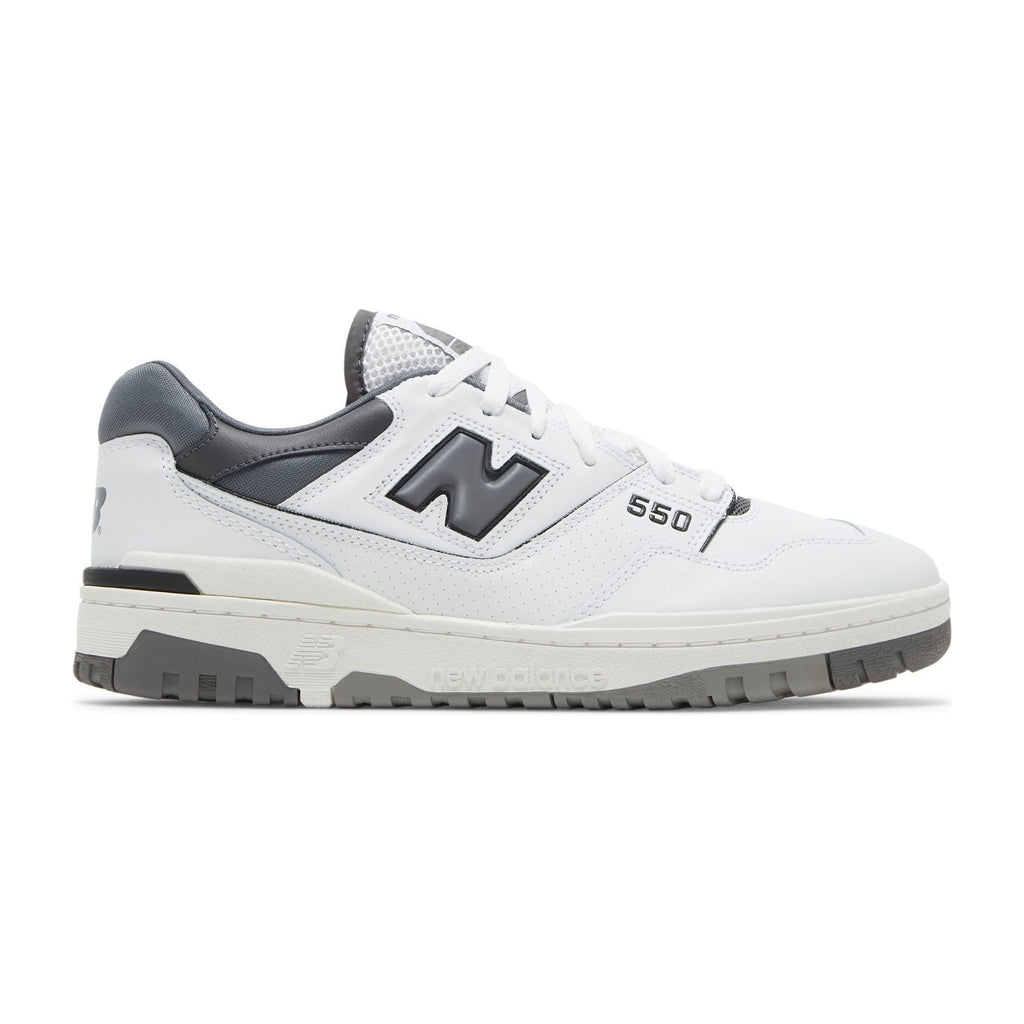 New Balance 550 White Grey Dark Grey