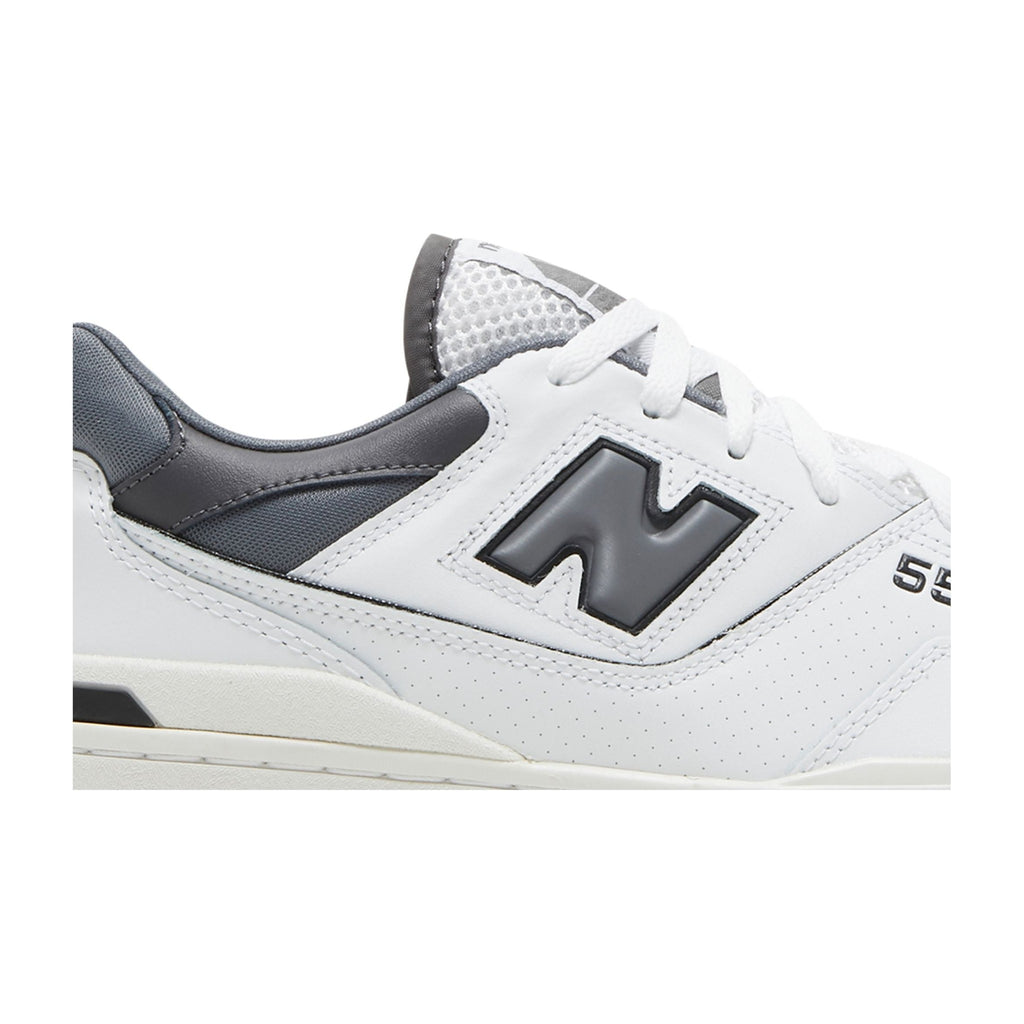 New Balance 550 White Grey Dark Grey