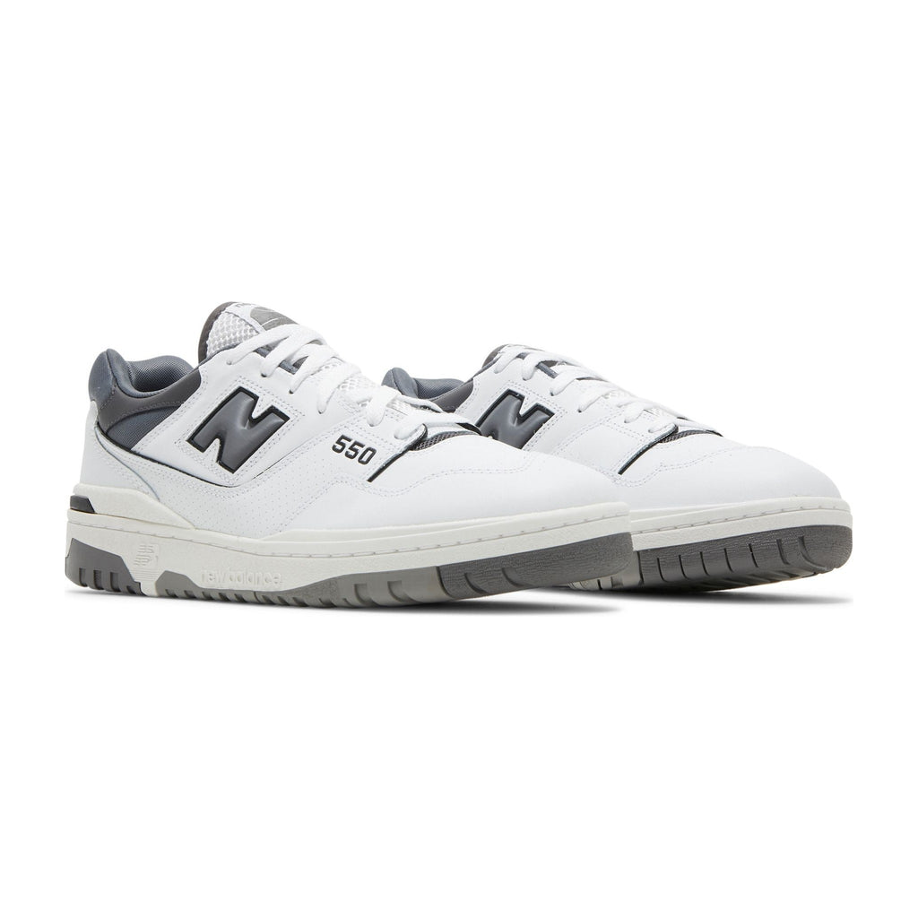 New Balance 550 White Grey Dark Grey