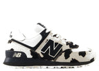 New Balance 574 Cow Print Black Linen (W)
