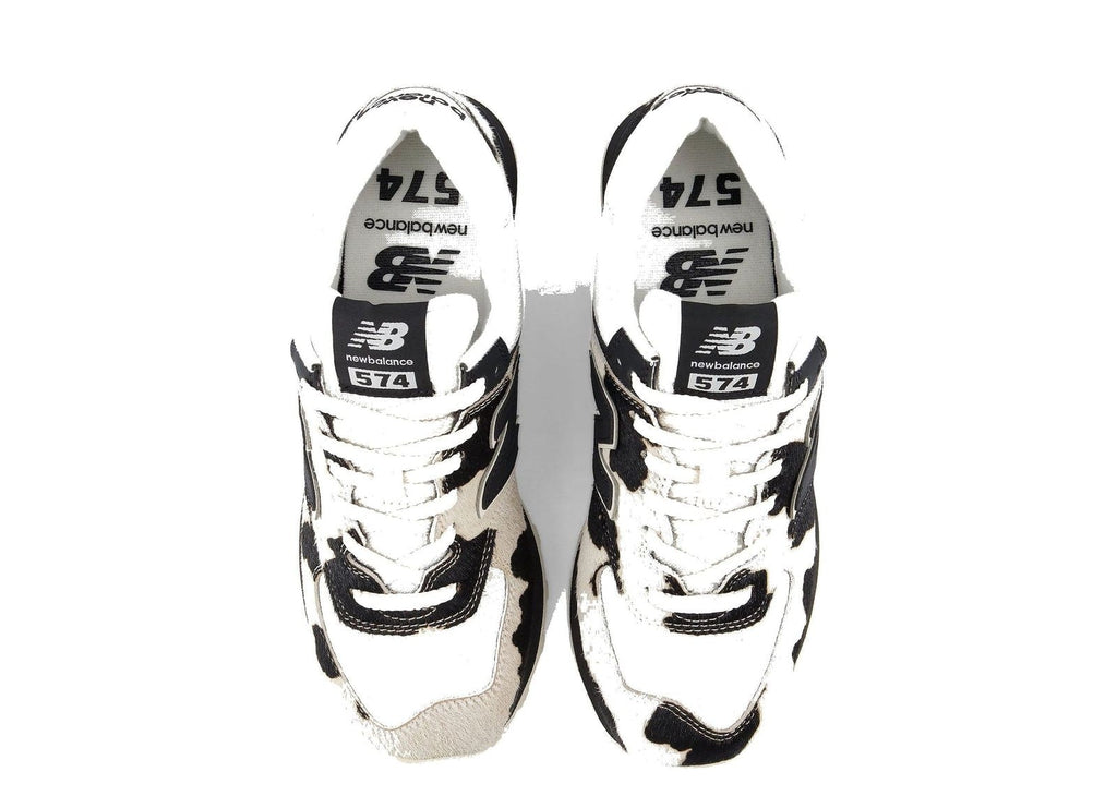 New Balance 574 Cow Print Black Linen (W)