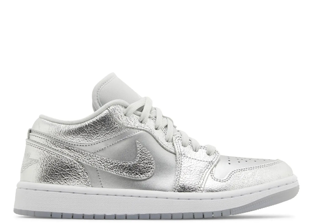 Nike Air Jordan 1 Low SE Metallic Silver (W)