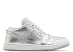 Nike Air Jordan 1 Low SE Metallic Silver (W)