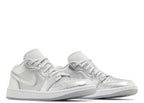 Nike Air Jordan 1 Low SE Metallic Silver (W)