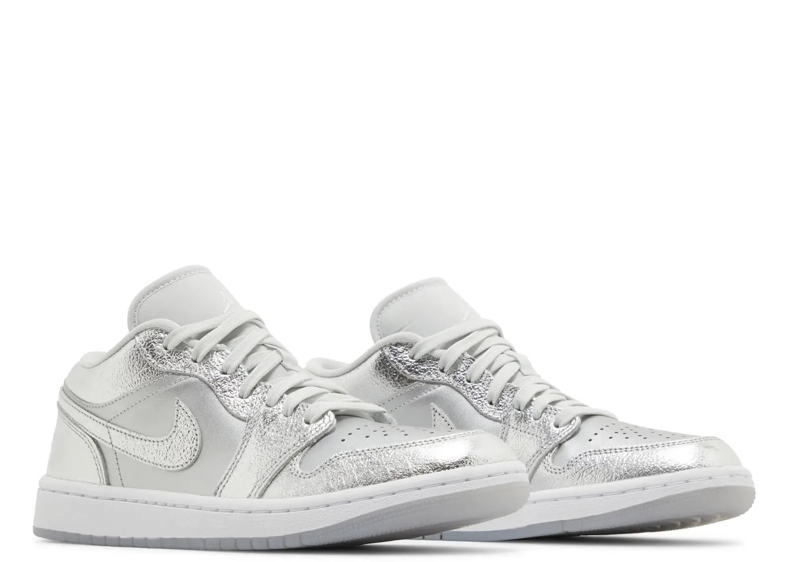 Nike Air Jordan 1 Low SE Metallic Silver (W)