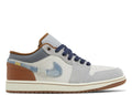 Nike Air Jordan 1 Low SE Phantom Repaired Denim Swoosh
