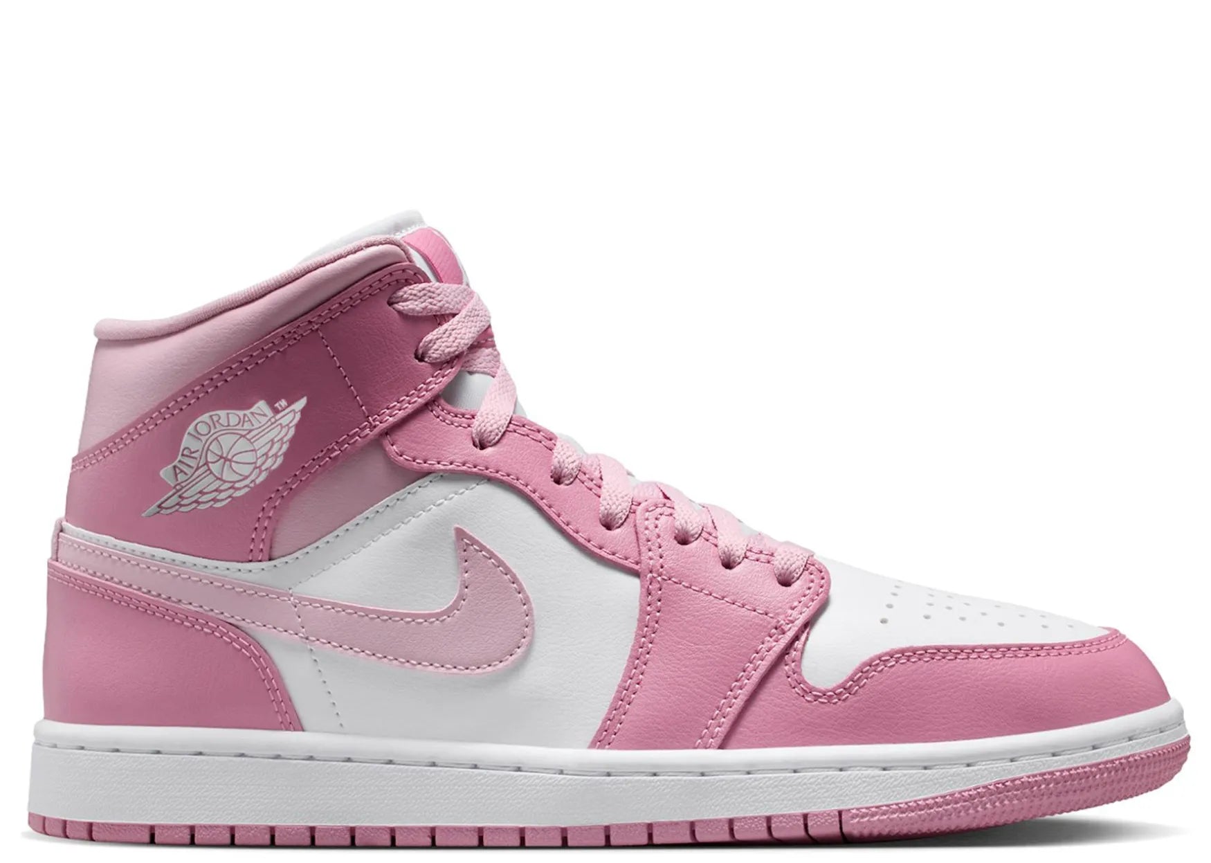 Nike Air Jordan 1 Mid Elemental Pink Iced Carmine (W)