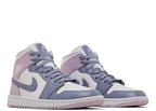 Nike Air Jordan 1 Mid Indigo Haze Doll White (W)