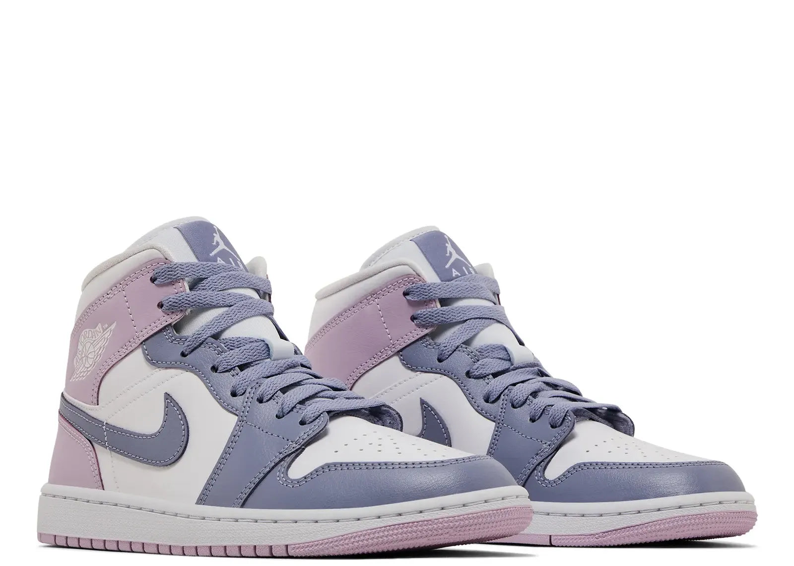 Nike Air Jordan 1 Mid Indigo Haze Doll White (W)