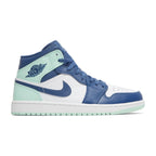 Nike Air Jordan 1 Mid Mystic Navy Mint Foam