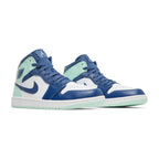 Nike Air Jordan 1 Mid Mystic Navy Mint Foam