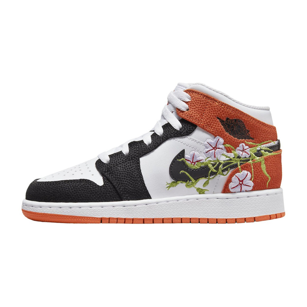 Nike Air Jordan 1 Mid SE Basketball Blossom (GS)