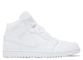 Nike Air Jordan 1 Mid Triple White