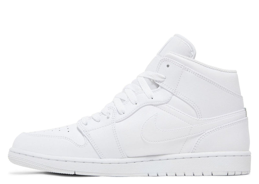Nike Air Jordan 1 Mid Triple White