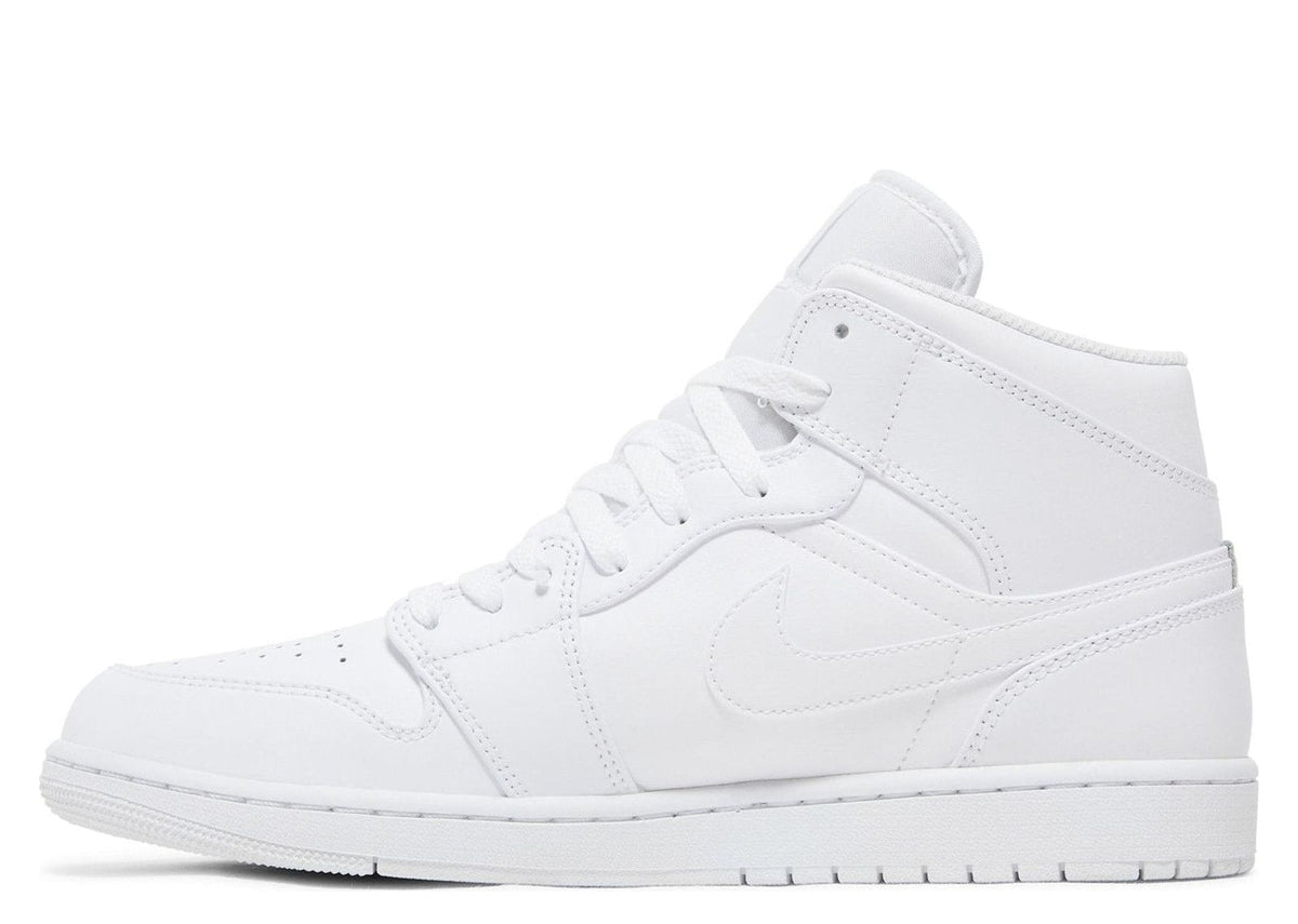 Nike Air Jordan 1 Mid Triple White