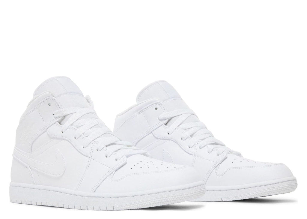 Nike Air Jordan 1 Mid Triple White