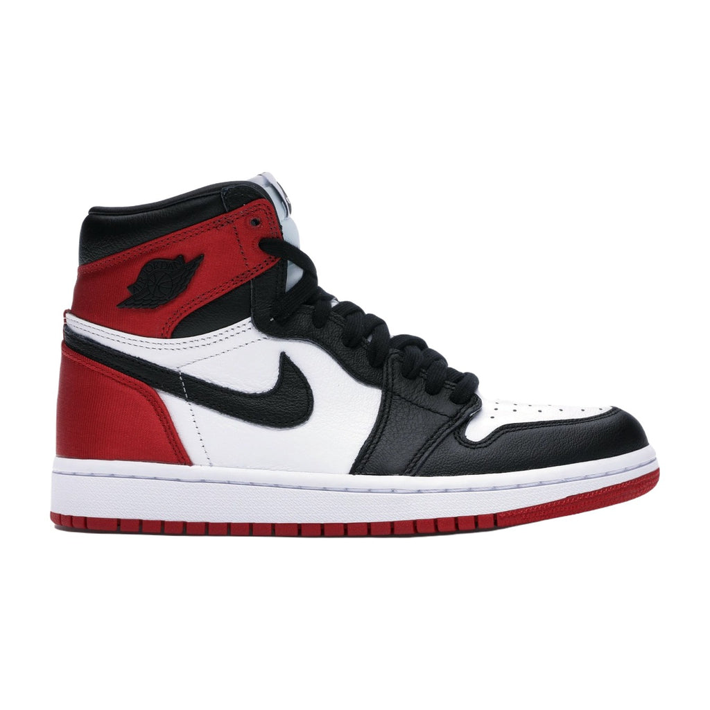 Nike Air Jordan 1 Retro High Satin Black Toe (W)