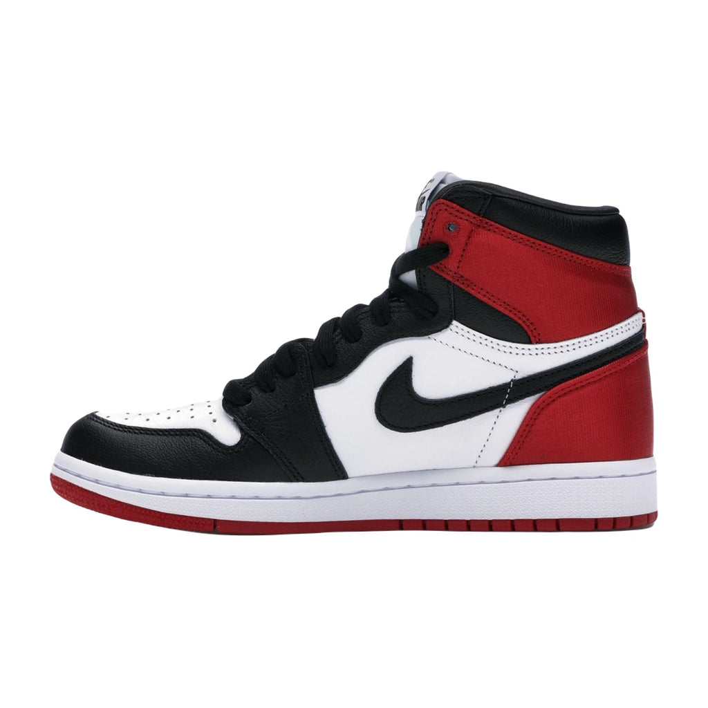 Nike Air Jordan 1 Retro High Satin Black Toe (W)
