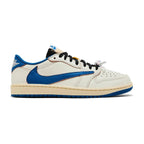 Nike Air Jordan 1 Retro Low OG SP Fragment x Travis Scott Sail Military Blue