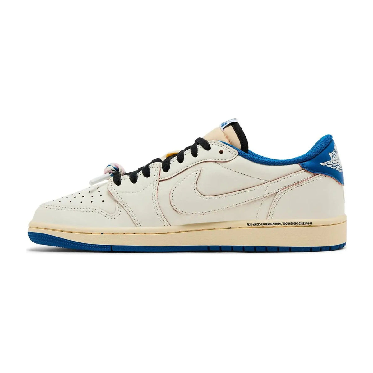 Nike Air Jordan 1 Retro Low OG SP Fragment x Travis Scott Sail Military Blue