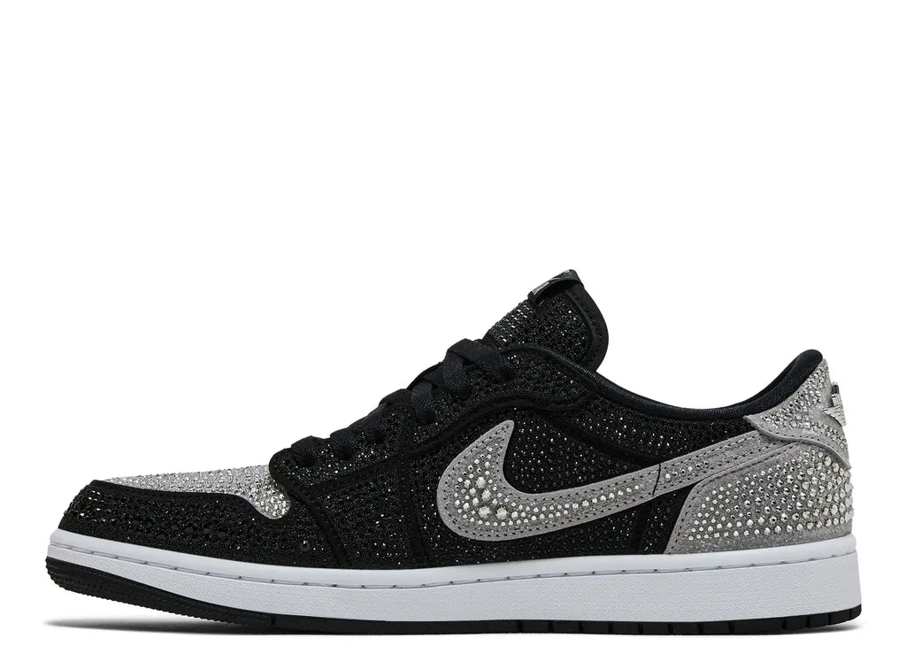 Nike Air Jordan 1 Retro Low OG Swarovski Stealth (W)