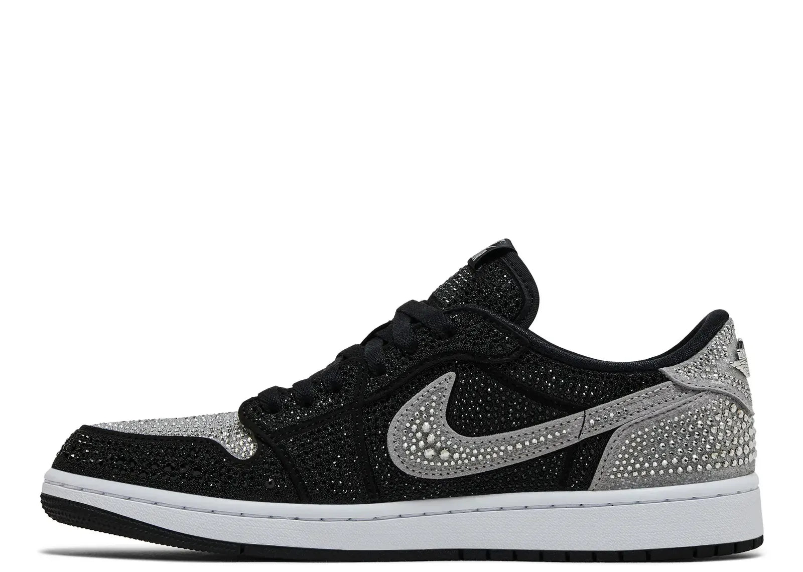 Nike Air Jordan 1 Retro Low OG Swarovski Stealth (W)