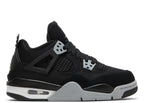 Nike Air Jordan 4 Retro Black Canvas (GS)