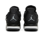 Nike Air Jordan 4 Retro Black Canvas (GS)