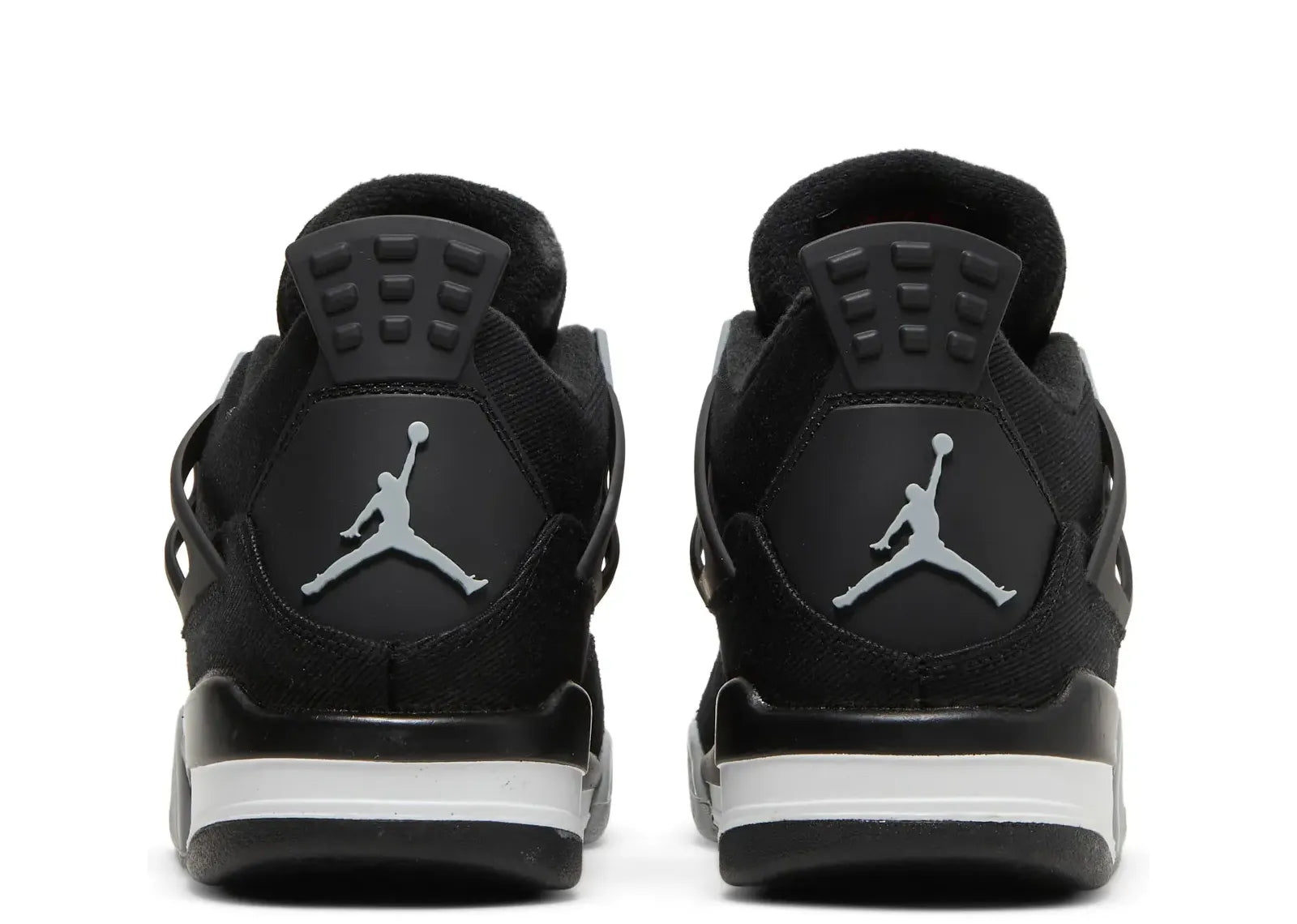 Nike Air Jordan 4 Retro Black Canvas (GS)