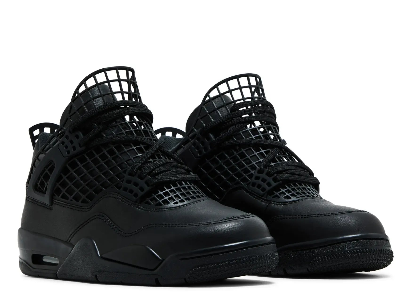 Nike Air Jordan 4 Retro Net Black (W)