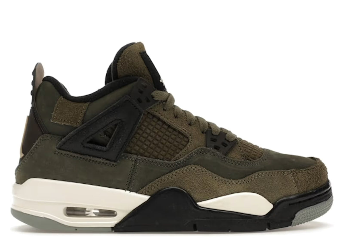 Nike Air Jordan 4 Retro SE Craft Medium Olive (GS)