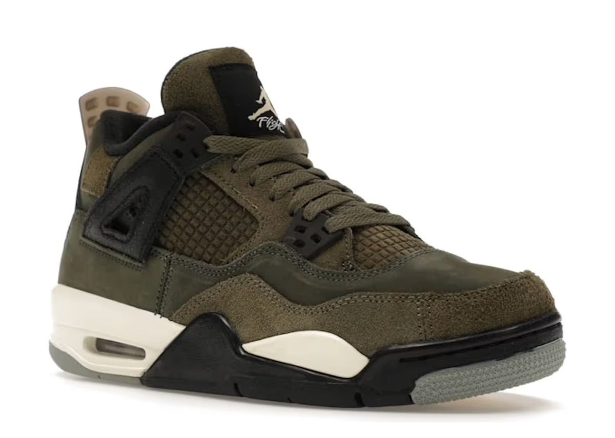 Nike Air Jordan 4 Retro SE Craft Medium Olive (GS)